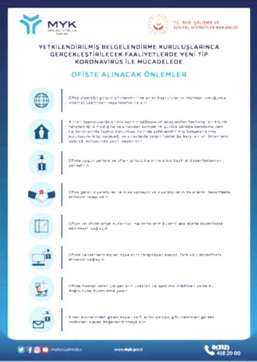 SINAV VE BELGELENDİRME MERKEZİMİZDE ALDIĞIMIZ TEDBİRLER